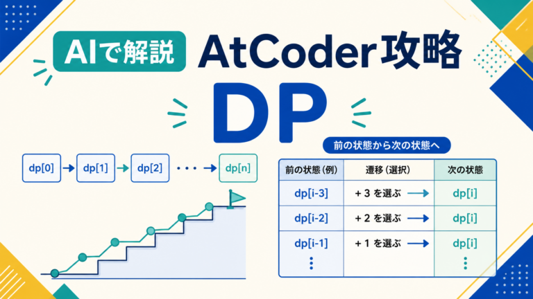 AIで解説 AtCoder攻略 DP