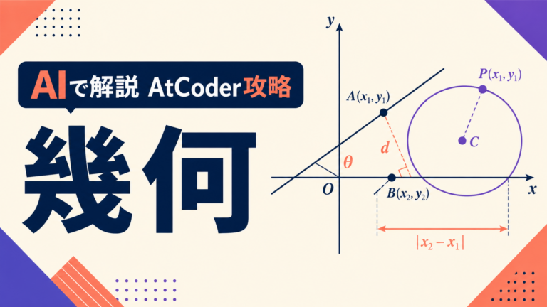 AIで解説 AtCoder攻略 幾何